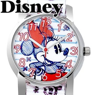 ベルト付け替え 洗濯可能 手書き風のデザインがかわいい ディズニー ミッキー ミニー 腕時計を税込 送料込でお試し サンプル百貨店 Salon De Kobe