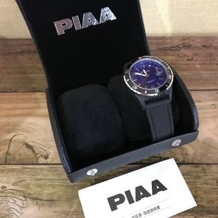 PIAA メンズ 時計 200m防水カーボンケースを税込・送料込でお試し 
