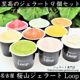 【9個入り】桜山ジェラートLoop　至高のジェラート9個セット