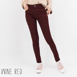 【ワインレッド/26】レディースレギンスパンツ