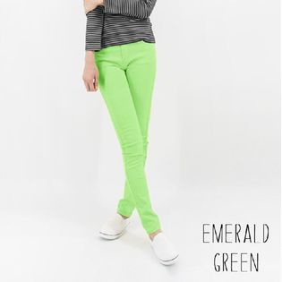 【エメラルドグリーン/30】レディースレギンスパンツ