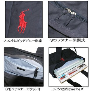 ROYALBLUE/WHITE】ラルフローレントートバッグ CAMINO TOTE OSを税込 