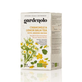 【24g（1.2g×20ティーバック）】有機カモミール&レモンバームティー