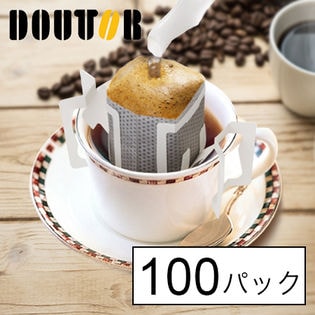 【100パック】ドトールコーヒードリップコーヒー深煎りブレンド(100パック×1箱)