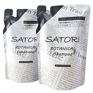 【詰替え用】SATORI ボタニカルシャンプー＆コンディショナーリフィルセット