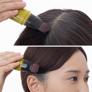 柿渋染ヘアクリームブラシタイプ ブラック を送料込 税込でお試し サンプル百貨店 美ス