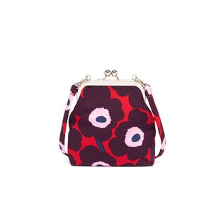 [marimekko ]ROOSA MINI UNIKKO ポシェット / レッド