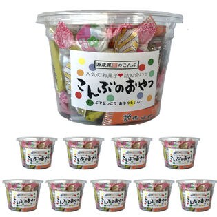 こんぶのおやつとおつまみ7種類バラエティカップ