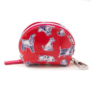 [Cath Kidston]CURVED PURSE KEYCHARM ポーチ / レッド
