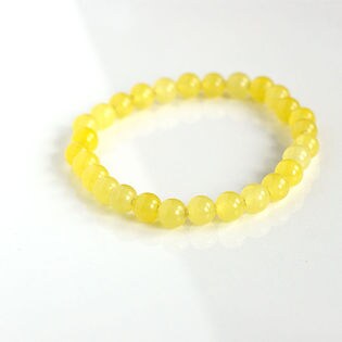 イエロージェイド　ブレスレット　天然石　パワーストーン