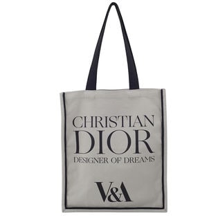 V&A  × Christian Dior sketch tote bag  トートバッグ　グレー