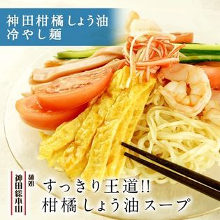 【2食セット】冷やし中華・神田柑橘しょう油冷やし麺