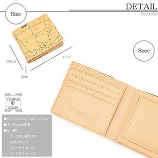 ブランド メンズ 短財布 小銭入れあり 世界地図柄 コインケース 横型box式小銭入れを税込 送料込でお試し サンプル百貨店 Salon De Kobe