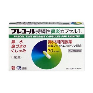 プレコール持続性鼻炎カプセルL 30カプセル  (指定第2類医薬品)
