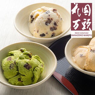 【10個セット/5種各2個】花園万頭 「ぬれ甘なつと」アイス詰合せ