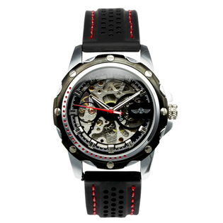 ミリタリーテイスト スケルトン ATW034 自動巻き腕時計