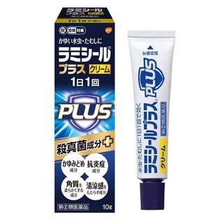 ラミシールプラスクリーム 10g 水虫薬 テルビナフィン配合 (指定第2類医薬品)