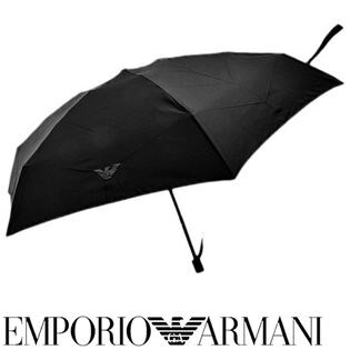 ENPORIO ARMANI　折り畳みコンパクト傘　ワンポイント イーグルロゴ