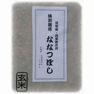【10kg(5kg×2)】特別栽培 北海道産 ななつぼし 玄米