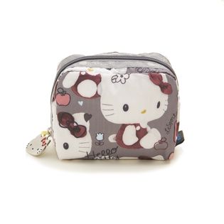 [LeSportsac]ポーチ SQUARE COSMETIC / グレー