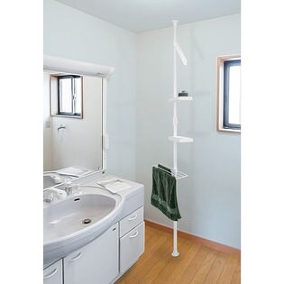 ドリームハンガー　突っ張りバスタオルハンガー