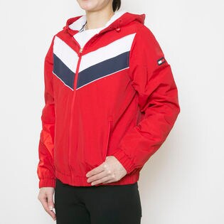 red tommy hilfiger windbreaker