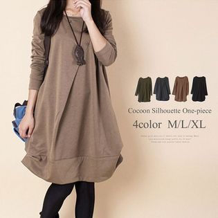 コクーンシルエットワンピースグレーmを税込 送料込でお試し サンプル百貨店 株式会社viale