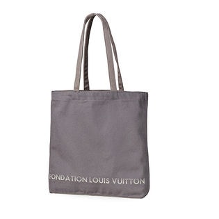 【FONDATION LOUIS VUITTON】美術館 限定トートバッグ #Grey Canvas