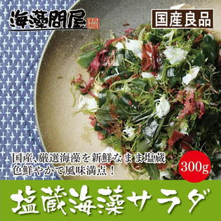 塩蔵 海藻サラダ 300gを税込 送料込でお試し サンプル百貨店 海藻問屋
