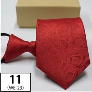 【11】ワンタッチ式ネクタイ 選べる12カラー ネクタイ ビジネス 冠婚葬祭 バレない ビジネス