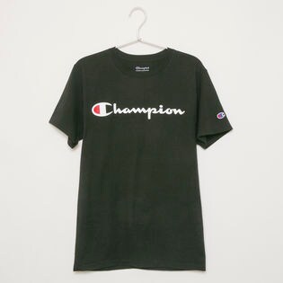 Mサイズ [Champion] メンズ Tシャツ ブラック CLASSIC JERSEY TEE
