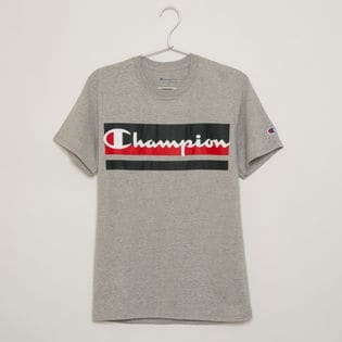 Mサイズ [Champion] メンズ Tシャツ グレー CLASSIC JERSEY TEE