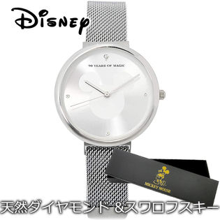 ダイヤモンド スワロフスキー使用 ミッキー生誕90周年 マグネット式 腕時計 ディズニーを税込 送料込でお試し サンプル百貨店 Salon De Kobe
