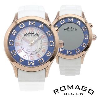 ロマゴデザイン 腕時計 RM067-0162PL-RGBU ミラーウォッチROMAGO 