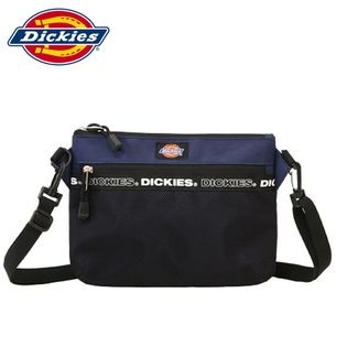 【ネイビー】Dickies -ディッキーズ- ショルダーバッグ ロゴテープ サコッシュ