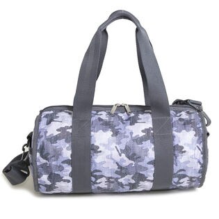 [LeSportsac]ボストンバッグ JAMIE DUFFLE BAG(グレー×ネイビー)