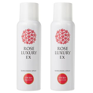 【2本セット】ローズラグジュアリーEX サンスクリーン スプレー  SPF50+／PA++++