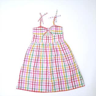 3 4才用 Cathkidston 子供服 ワンピース Strawberry Ginghamを税込 送料込でお試し サンプル百貨店 タツミヤインターナショナル