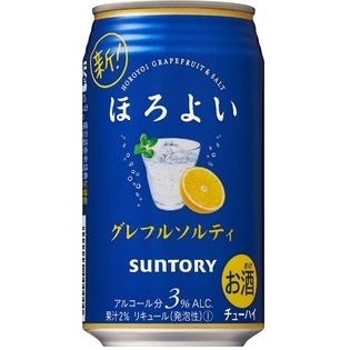 【24本】サントリー ほろよい グレフルソルティ 350ml