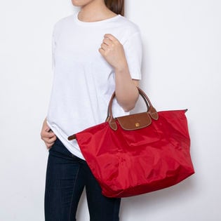 Longchamp トートバッグ Le Pliage Handbag M レッドを税込 送料込でお試し サンプル百貨店 タツミヤインターナショナル
