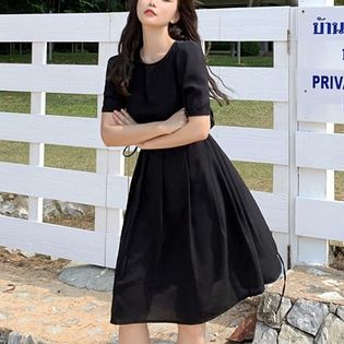 黒 セクシー 肌見せ カジュアル 海 春夏 サイド ドロスト バックボタン ワンピース 7431を税込 送料込でお試し サンプル百貨店 Zoe Jenko