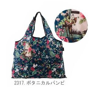 【2317.ボタニカルバンビ】#DSN-DJQ 2way ショッピング エコバッグ