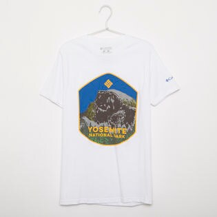 メンズLサイズ【Columbia】Tシャツ PRINT S/S TEE ホワイト