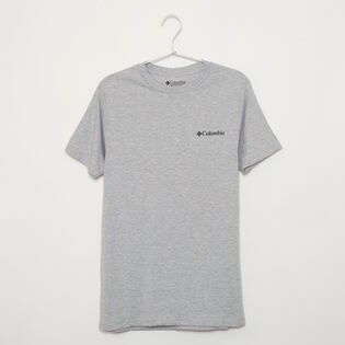 メンズMサイズ【Columbia】Tシャツ PRINT S/S TEE グレー