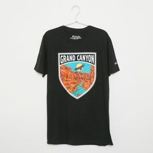 メンズMサイズ【Columbia】Tシャツ PRINT S/S TEE ブラック