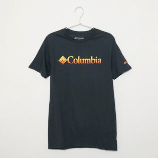 メンズSサイズ【Columbia】Tシャツ PRINT S/S TEE ネイビー