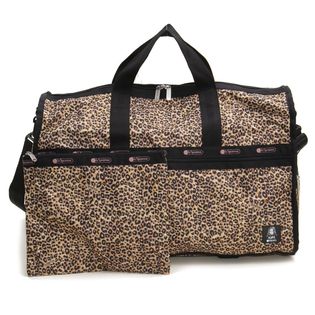 LeSportsac×X-girl]ボストン LG WEEKENDER W/STRAP レオパードを税込  