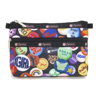 LeSportsac×X-girl]ポーチ COSMETIC CLUTCH ブラック系を税込・送料込 