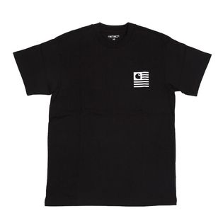 【XS/ブラック】[CARHARTT] Tシャツ S/S STATE PATCH T-SHIRT
