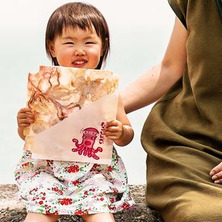 【1枚入×5袋】あさひ本店 江の島丸焼き たこせんべい